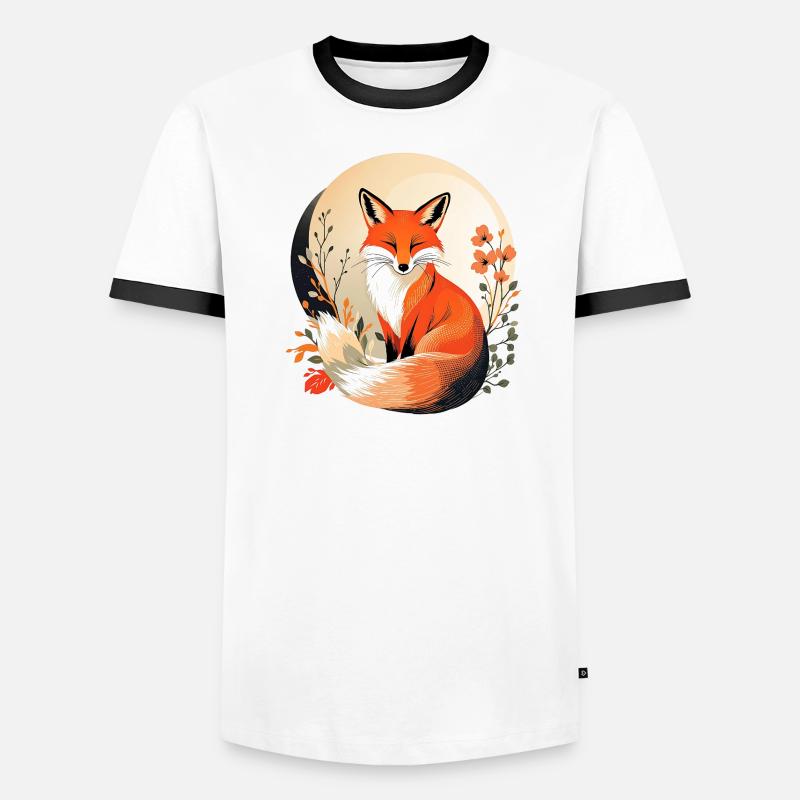 Boho Fox Men's Ringer Shirt