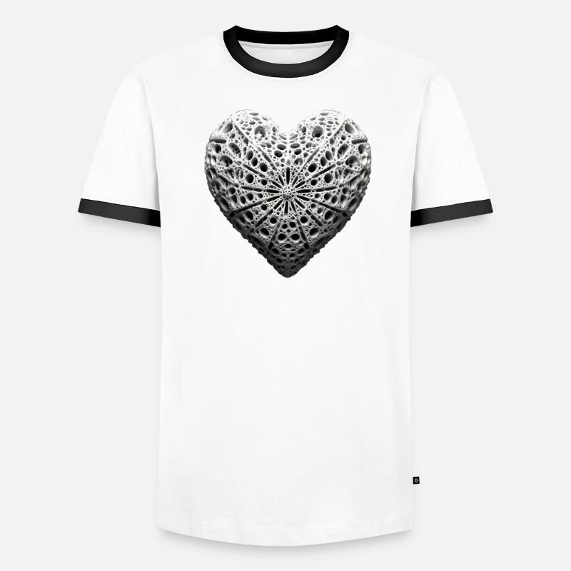 CŒUR ÉTERNEL T-shirt contrasté Homme