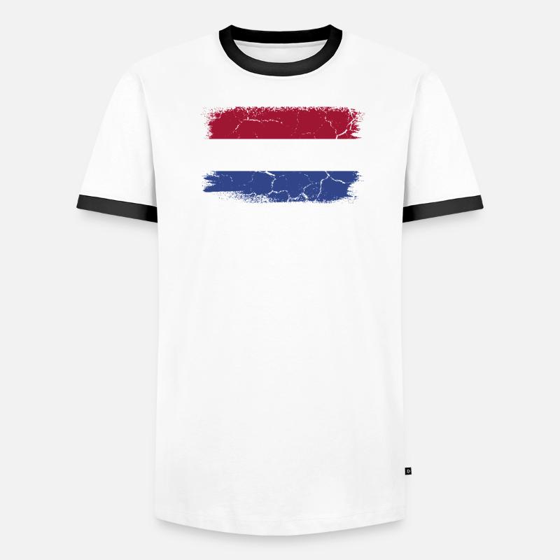 Kinderdijk T-shirt contrasté Homme