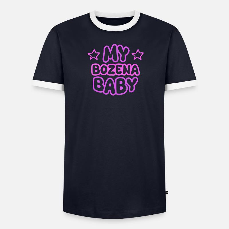 Bozena comme prénom T-shirt contrasté Homme