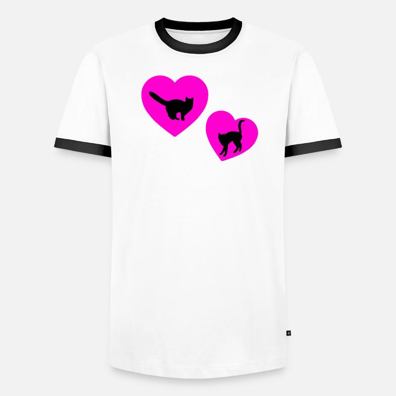 feline Men's Ringer Shirt
