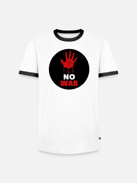 No War - T-shirt contrasté Homme -