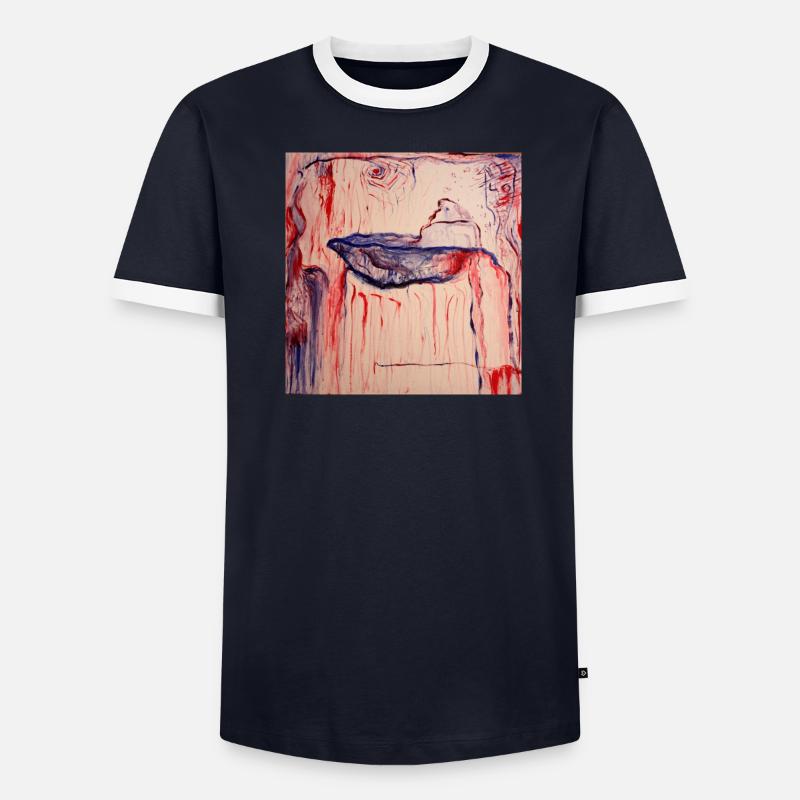Grotte de Bhuddas T-shirt contrasté Homme