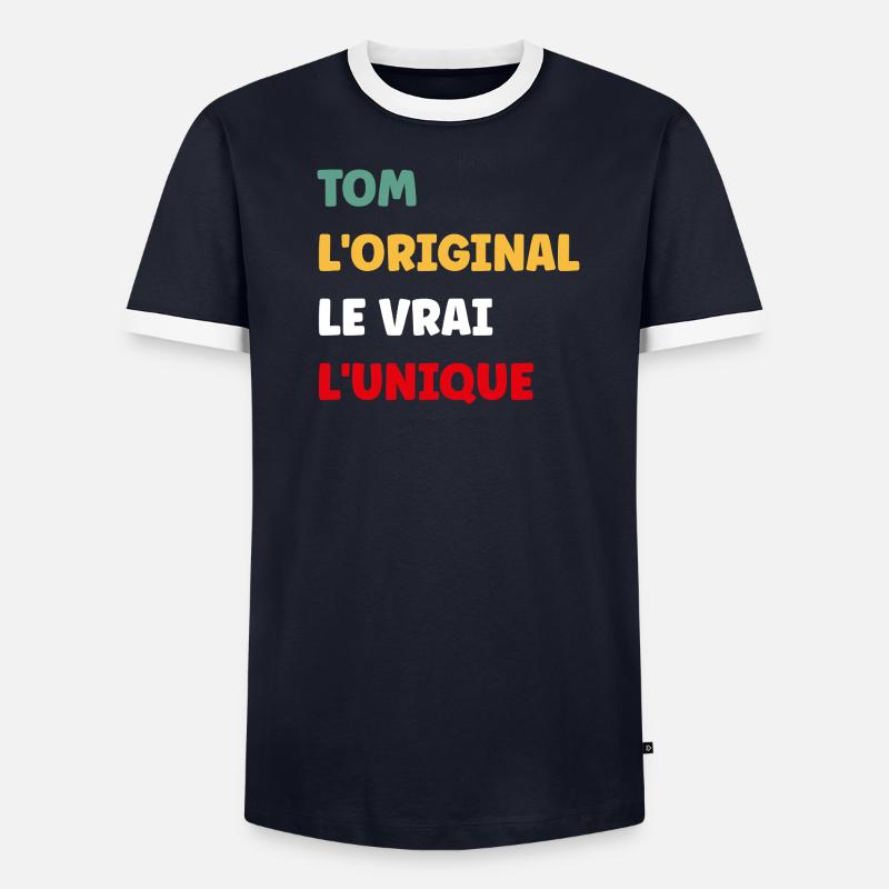 Tom T-shirt contrasté Homme