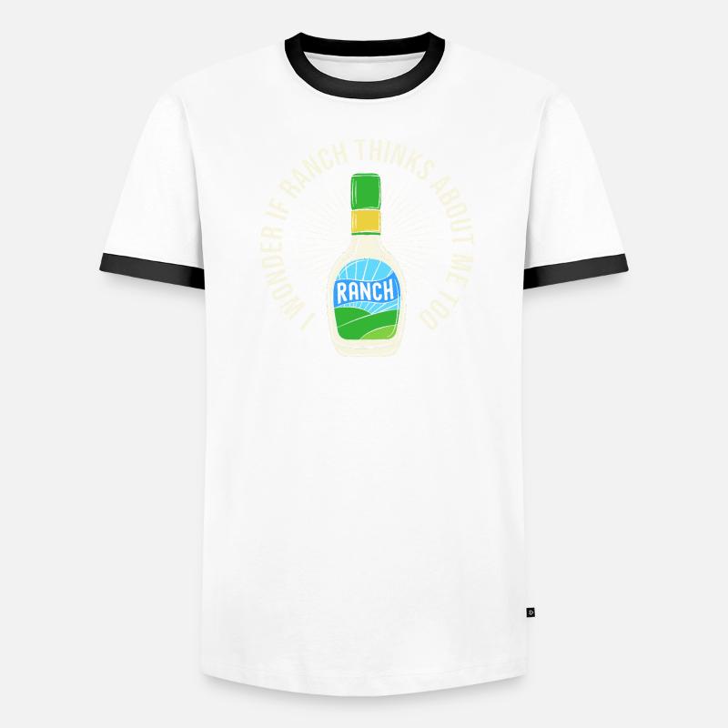 Dressing Männer Kontrast-T-Shirt