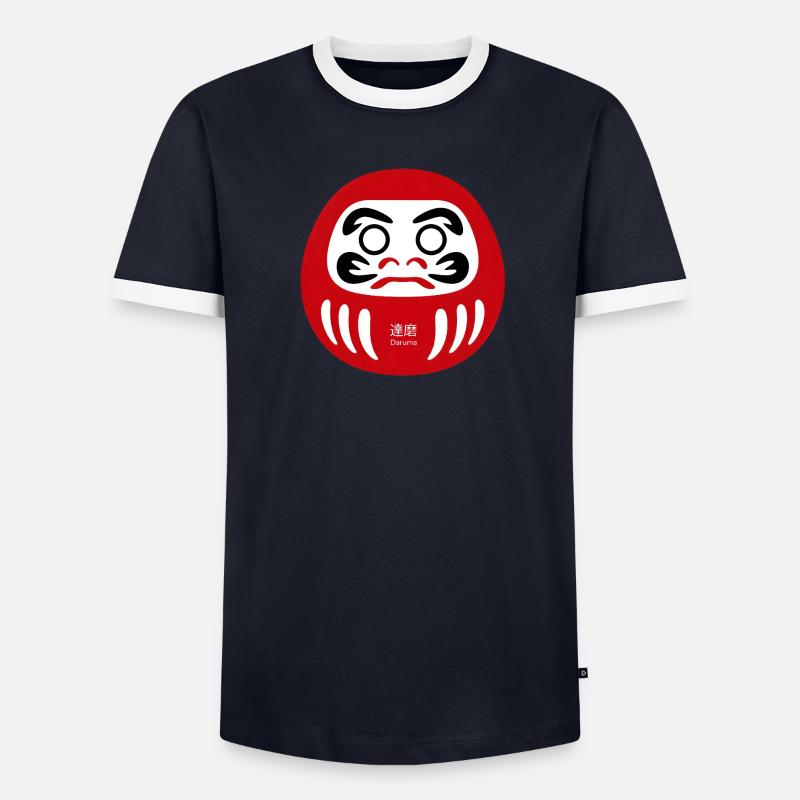 Daruma Focus T-shirt contrasté Homme