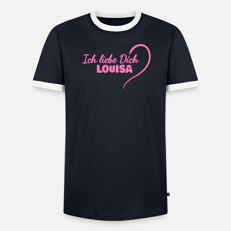 Louisa T-shirt contrasté Homme