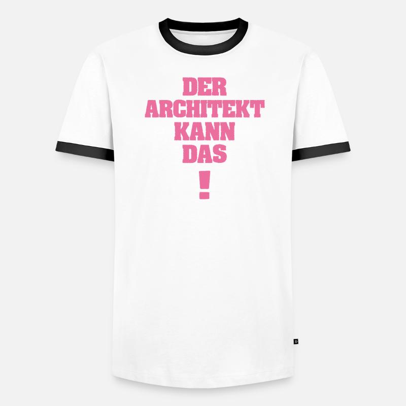 architecte T-shirt contrasté Homme