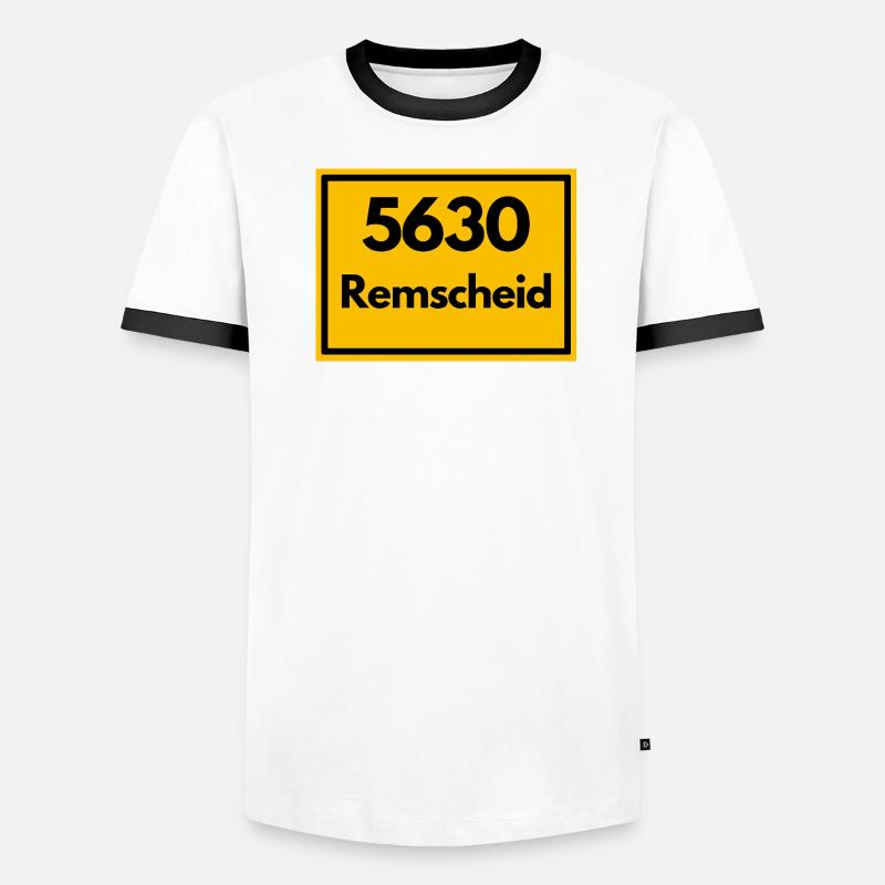 ANCIEN CODE POSTAL 5630 REMSCHEID - BERGISCH T-shirt contrasté Homme