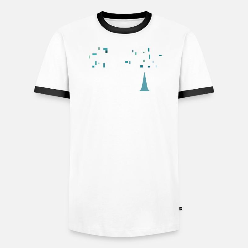 HPLC Integrate Performance Liquid Chromatography Männer Kontrast-T-Shirt