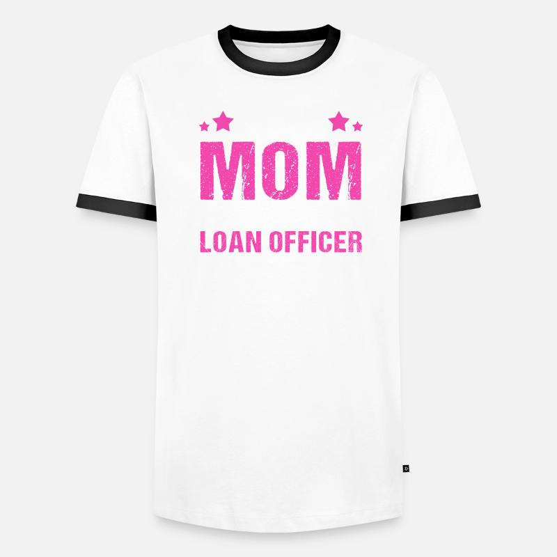 Schulden Eigentumswohnung Hypothek Männer Kontrast-T-Shirt