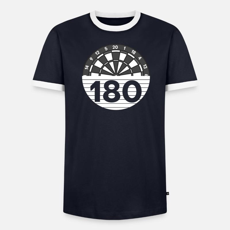 One hundred and eighty points Men's Ringer Shirt