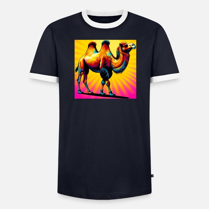 camel Men's Ringer Shirt