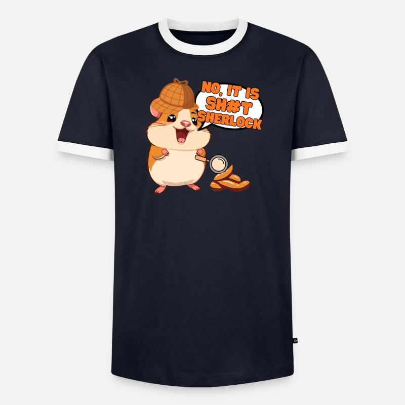 Non, c’est de la Sherlock T-shirt contrasté Homme