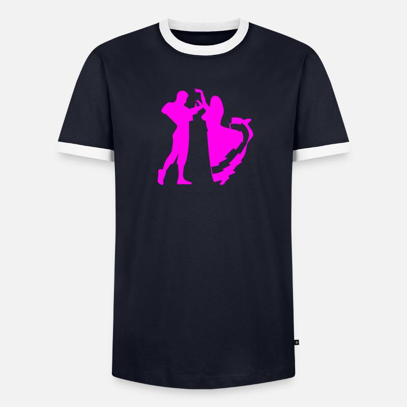 Danser T-shirt contrasté Homme