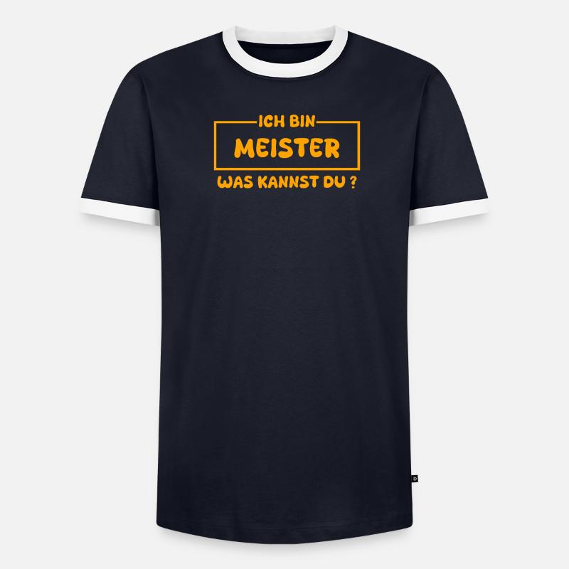 Maître T-shirt contrasté Homme