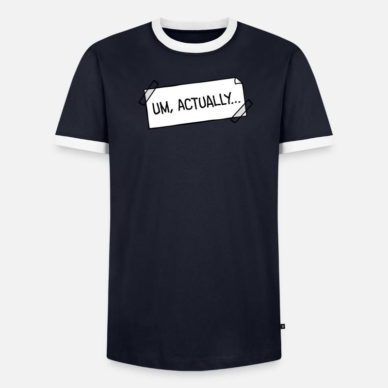 Loge de nerd pour coller des notes T-shirt contrasté Homme
