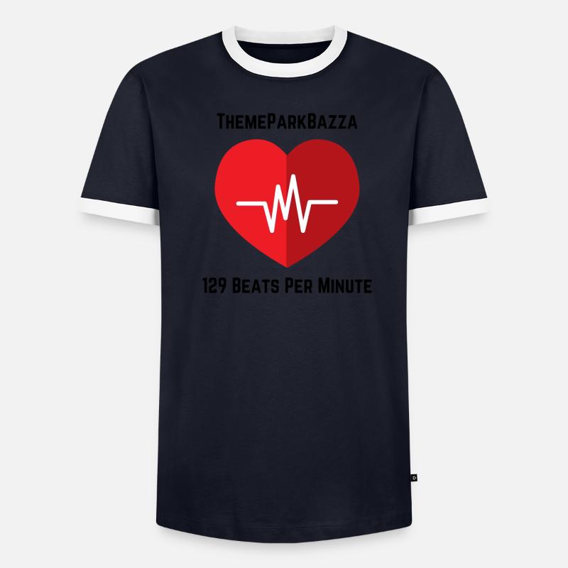 ThemeParkBazza 129 BPM T-shirt contrasté Homme