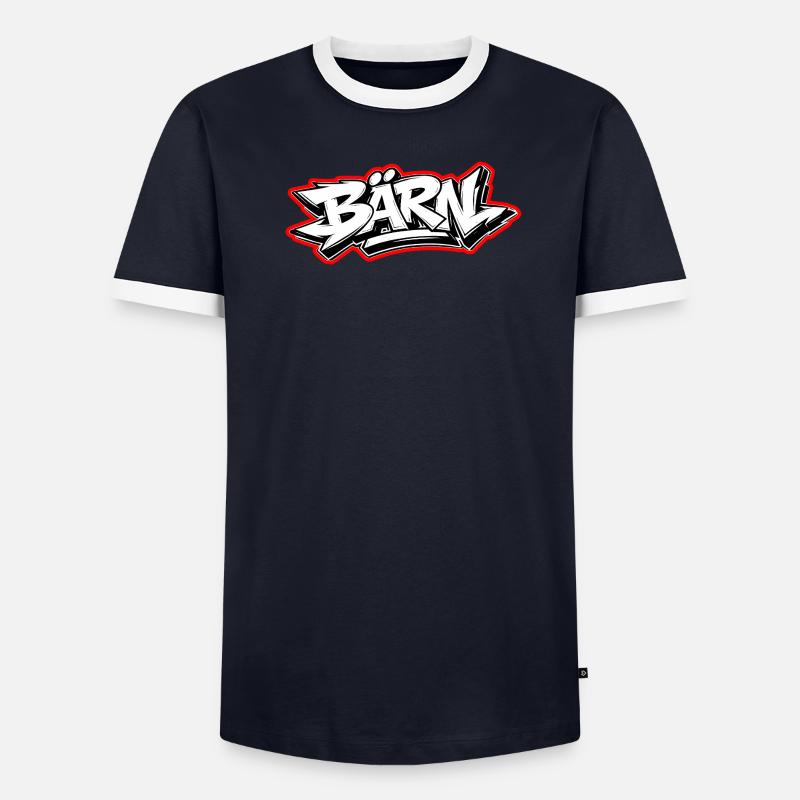 Bern Graffiti T-shirt contrasté Homme