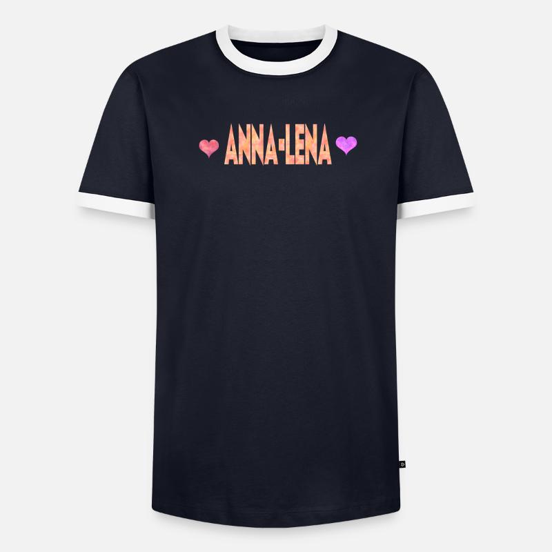 Anna-Lena T-shirt contrasté Homme