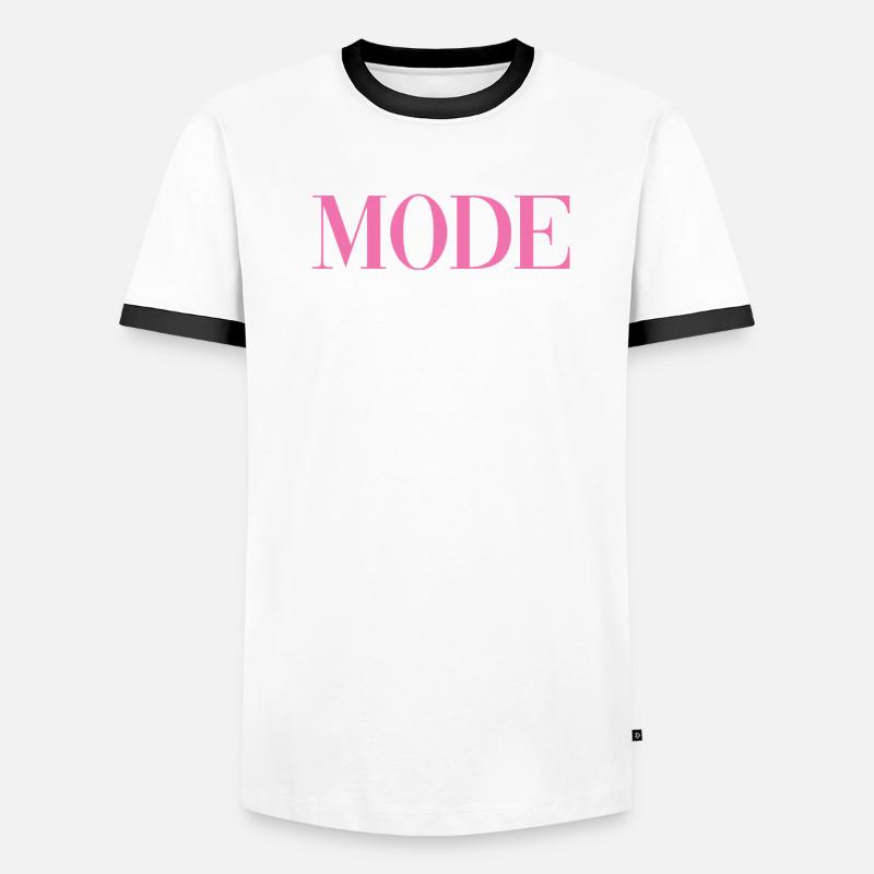 Mode T-shirt contrasté Homme