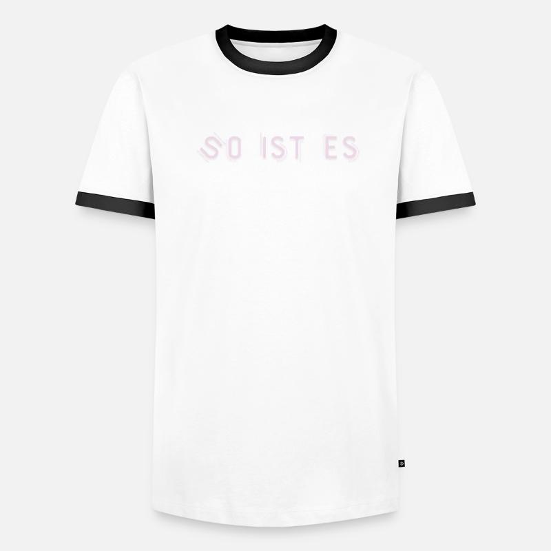 C’est juste T-shirt contrasté Homme