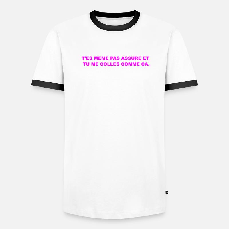 T’es Même Pas Assuré T-shirt contrasté Homme