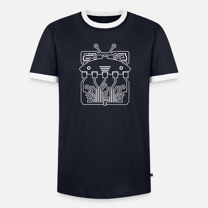 RCB-23 - plan T-shirt contrasté Homme
