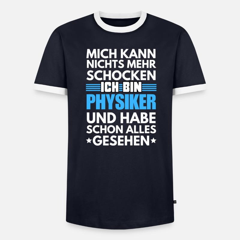 Non-shockable physicist - Men's Ringer Shirt - undefined