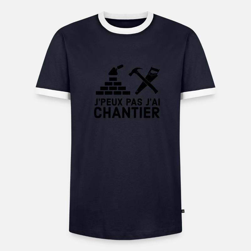 Chantier T-shirt contrasté Homme