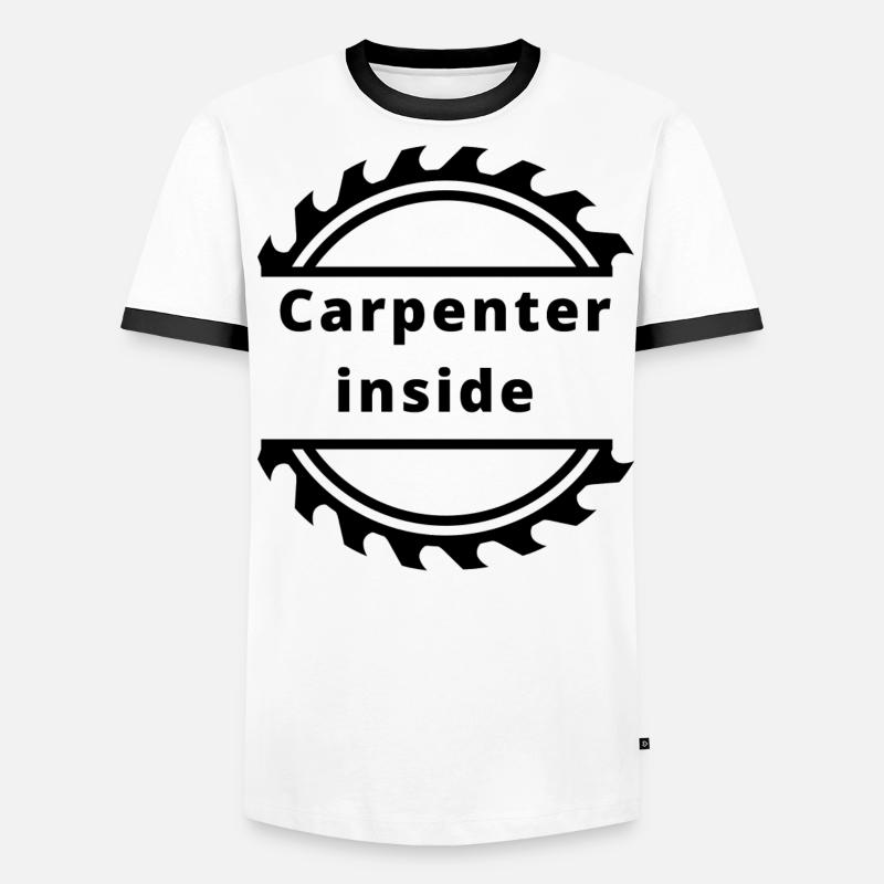 Carpenter inside Männer Kontrast-T-Shirt