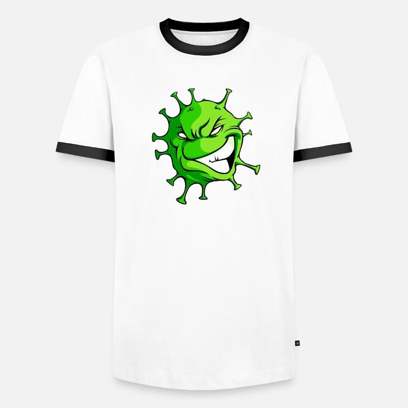 Wildvirus Männer Kontrast-T-Shirt