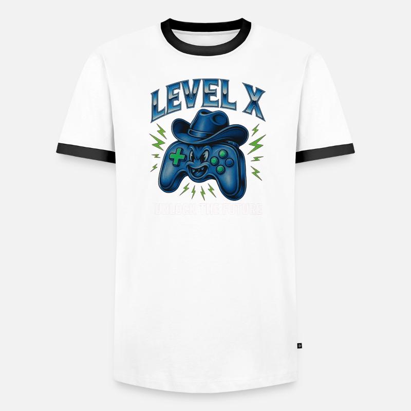 Level X: Unlock Future Men's Ringer Shirt
