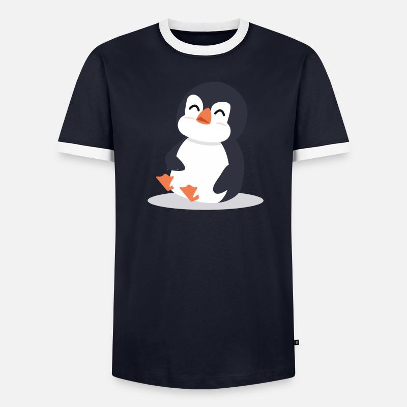 pingouin T-shirt contrasté Homme