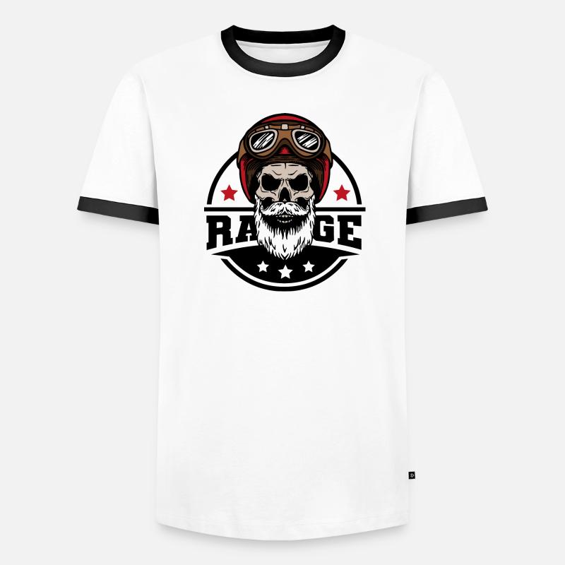 Rage Männer Kontrast-T-Shirt