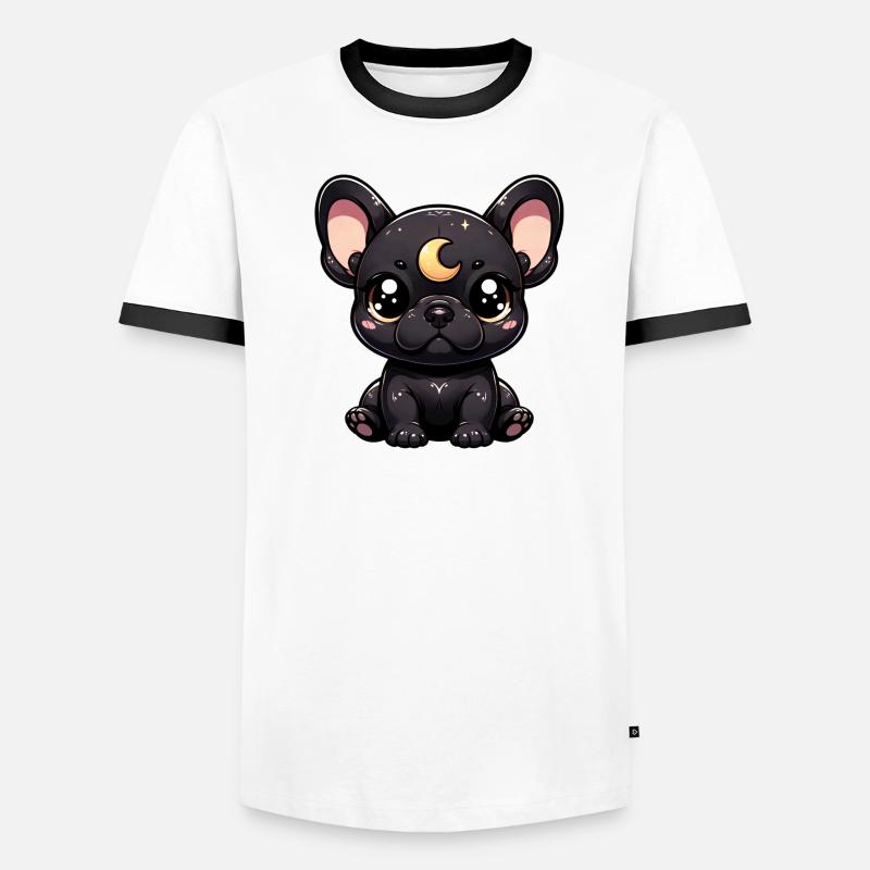 Lune Bully T-shirt contrasté Homme