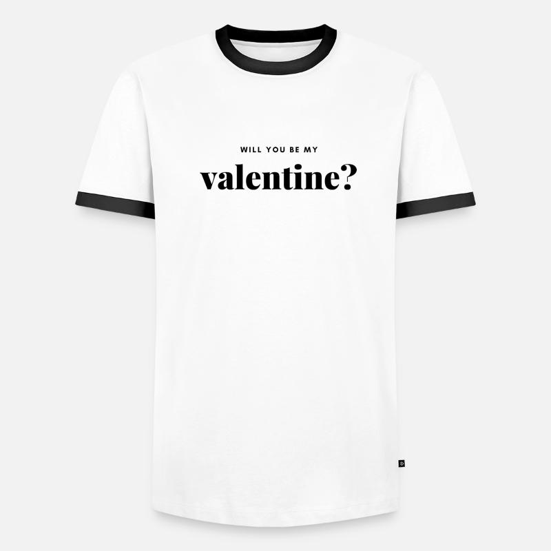 Saint-Valentin T-shirt contrasté Homme
