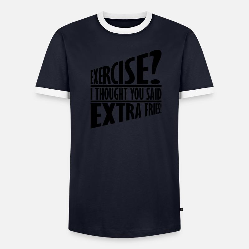 Exercice Extra Fries Citation T-shirt contrasté Homme