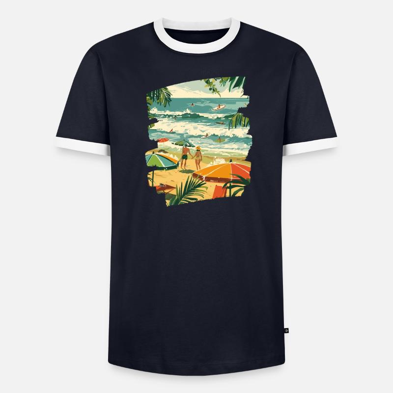 Surfer Men's Ringer Shirt