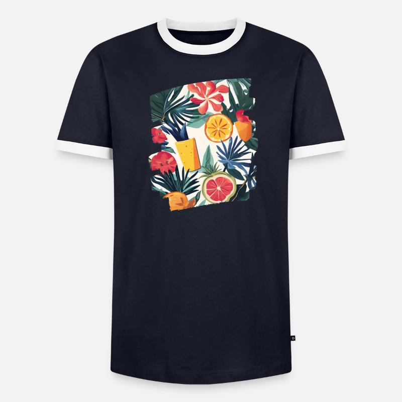 Summer Men's Ringer Shirt