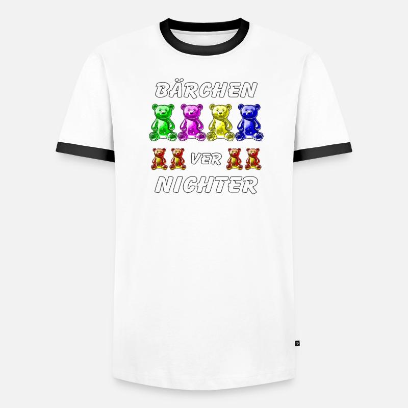 GUMMY BEAR EXTERMINATOR Men's Ringer Shirt