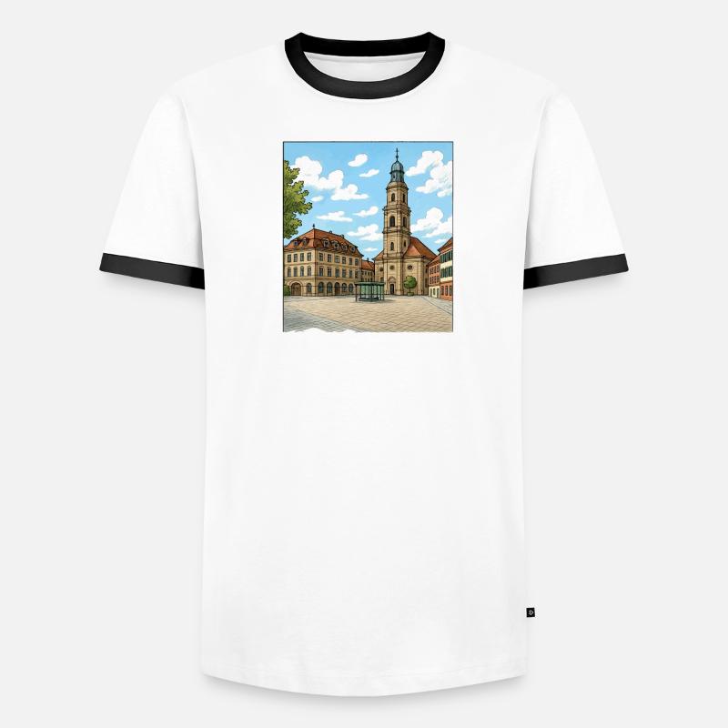 Acquérir T-shirt contrasté Homme