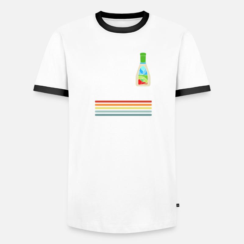 Dressing Männer Kontrast-T-Shirt