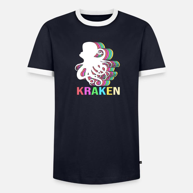 Octopus Octopus Octopus Octopus Octopus - Men's Ringer Shirt - undefined