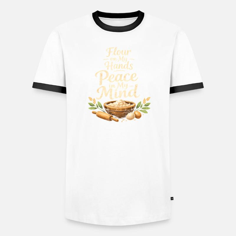 Flour on your hands | Baking, Rest, Kitchen Men's Ringer Shirt