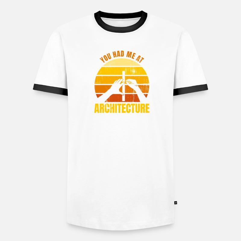 Dicton des architectes T-shirt contrasté Homme