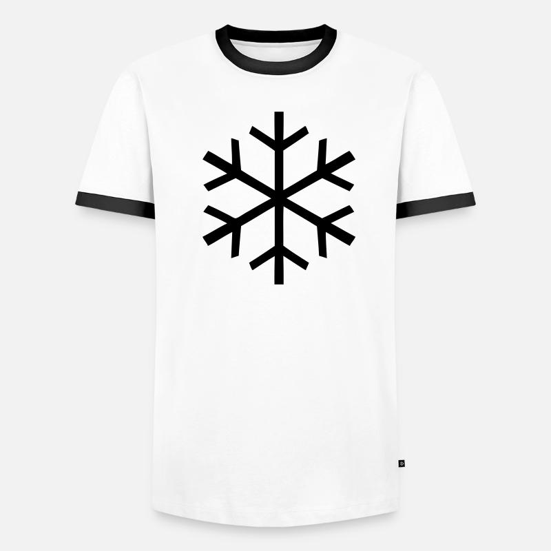 Frost Männer Kontrast-T-Shirt