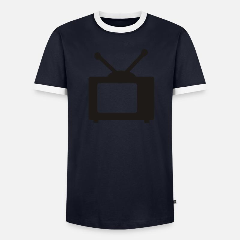 téléviseurs T-shirt contrasté Homme