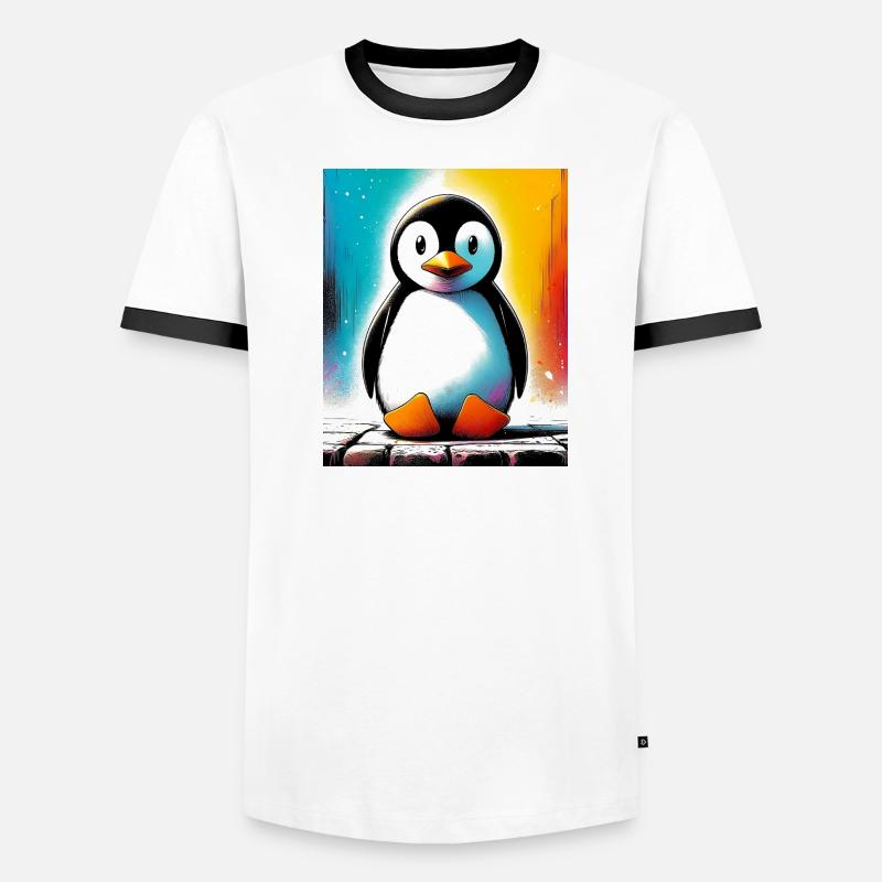 pingouin T-shirt contrasté Homme