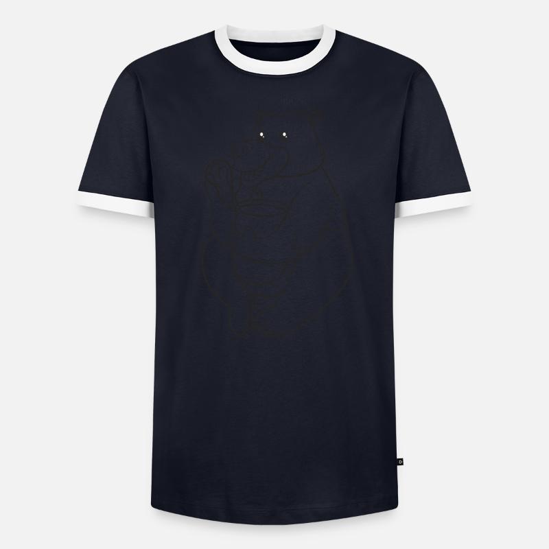 Bär, Bären, Honig, Geschenk, Geschenkidee - Männer Kontrast-T-Shirt - undefined